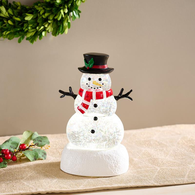 Enchanting 10.5" Illuminated Glitter Figure by Valerie - Perfect Holiday Cheer!