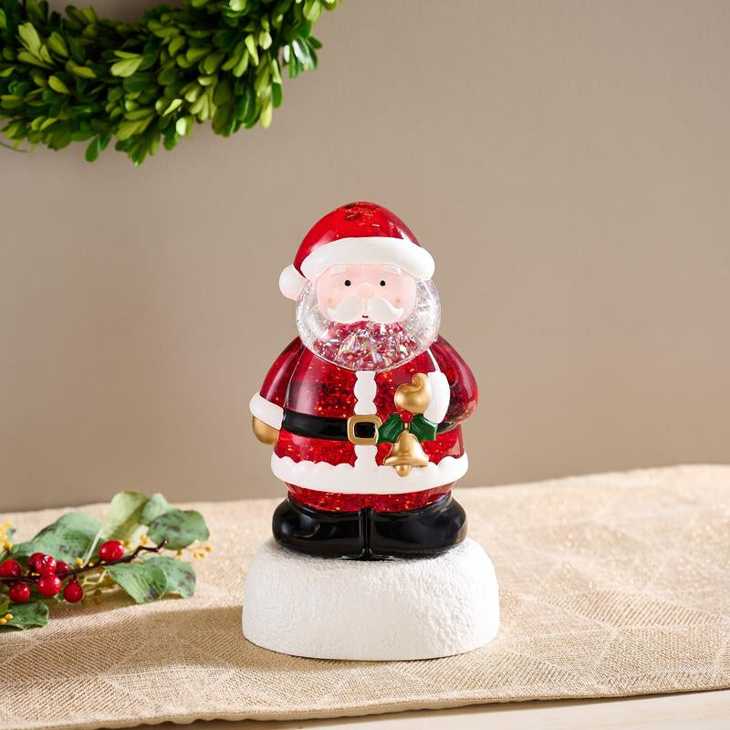 Enchanting 10.5" Illuminated Glitter Figure by Valerie - Perfect Holiday Cheer!