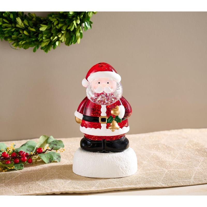 Enchanting 10.5" Illuminated Glitter Figure by Valerie - Perfect Holiday Cheer!